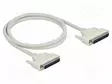 KAAPELI - D-SUB 37PIN PISTOKE,MOLEMMIN PUOLIN - PIT: 1M - BEIGE - Tietokonekaapelit ja -adapterit - DELOCK-86878 - 1