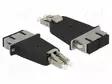 ADAPTERI - LC/PC,SC/PC - BEIGE,MUSTA - -40÷80°C - Patchcordit ja valokuitu-pigtailit - DELOCK-87948 - 1