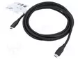 KAAPELI - THUNDERBOLT 3,THUNDERBOLT 4,USB 3.2 - 3M - MUSTA - 4K - PVC - USB kaapelit ja adapterit - GOOBAY-74208 - 1