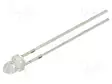 LED - VIHREÄ - 3MM - 60000÷70000MCD - 15° - ETUOSA: KUPERA - 2,7÷3VDC - Pyöreät LEDit - OSG59A3211A-78 - 1
