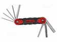 WRENCH: HEX KEY-SET - CHROM-VANADIUM STEEL - 8PCS. - Kuusiokolo- ja TORX avaimet - PRE-48368 - 1