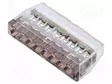 PIKALIITIN - 24A - 600V - JOHTOON - JOUSIPURISTIN - 0,75÷4MM2 - NAVAT: 1 - WAGO ja muut pikaliittimet - SCP8 - 1