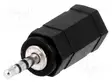 ADAPTERI - JACK 2,5 MM PISTOKE,3,5MM JAKKI - STEREO - Audioliitinadapterit - AC-018 - 1