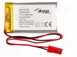 AKKU: LI-PO - 3,7V - 850MAH - JOHDOT,JST SYP-02T-1 LIITOS - 1KPL - Akut - AKY-LP603048 - 1
