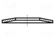 ALUSLEVY - LAUTASJOUSI,JUOSTAVA - D=12,5MM - H=0,95MM - BN 838 - Aluslevyt ja prikat - B12.5X0.7BN838 - 1