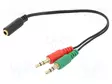 KAAPELI - 0,2M - MUSTA - PVC - Muut audio-videokaapelit - CCA-418 - 1