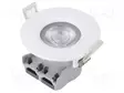 LAMPUN: LED SPOTLIGHT - 5W - 220/240VAC - LÄMMIN VALKOINEN - 36° - IP65 - LED lamput - 93100528 - 1