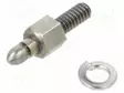 LISÄTARVIKKEET: KIINNITYSRUUVI - LUKITUS: PUSH-PULL - UNC 4-40 - D liitinkotelot - 97000002048 - 1