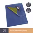 TARPAULIN - BLUE/GREEN - REGULAR - 5 x 8 m - Pressut ja peitteet - 70-0508 - 5