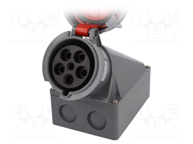 3-VAIHE N LIITINAARAS - 63A - 400VAC - AC liittimet ja rungot - PB.1048 - 1