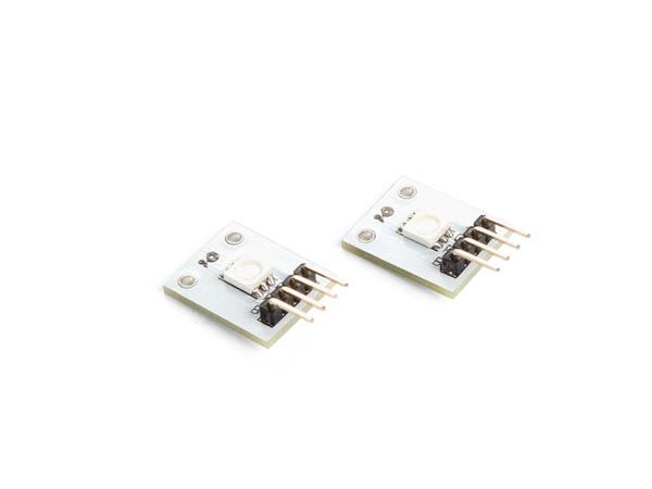 ARDUINO® YHTEENSOPIVA 3 VÄRINEN RGB SMD LED MODULI (2 kpl) - OUTLET - VMA318 - 1