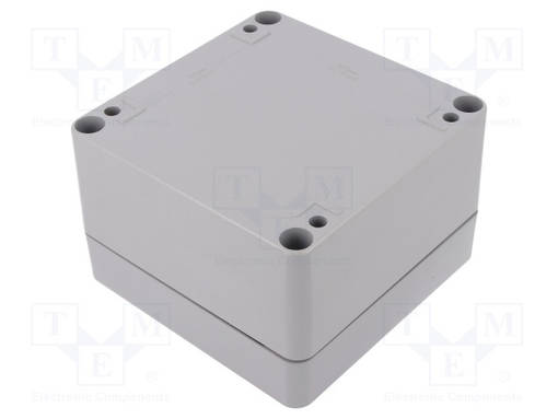 ASENNUSKOTELO - X: 140MM - Y: 140MM - Z: 91MM - ALUMIINI - Yleiskäyttöiset kotelot - DEL-490-141409A-68 - 1