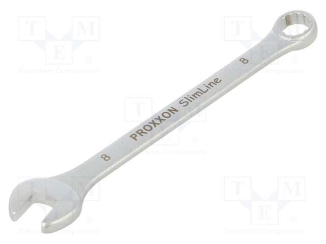 WRENCH: COMBINATION SPANNER - DOUBLE-SIDED - 8MM - SLIMLINE - Vääntötyökalut ja kiintolenkit - PR23908 - 1