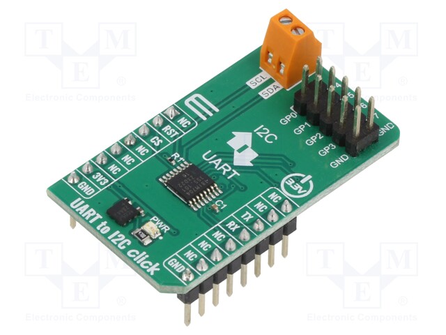 CLICK BOARD - PROTOTYYPPIPIIRILEVY - KOMP: SC18IM704 - ADAPTERI - Laajennuslevyt - MIKROE-5508 - 1