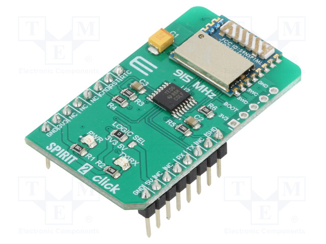 CLICK BOARD - PROTOTYYPPIPIIRILEVY - KOMP: SP1ML - RF - 3,3VDC,5VDC - Laajennuslevyt - MIKROE-3598 - 1