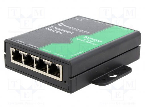 ETHERNET KYTKIN - PORTTIEN LUKU: 8 - 5÷30VDC - RUUVI- - Teollisuusverkot - SW-008 - 1
