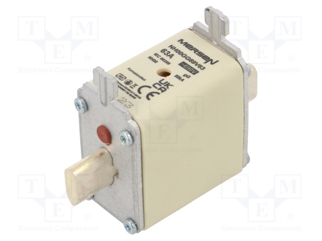 63A - 690VAC - 250VDC - GG - NH00 - Sulakkeet NH - Z228458 - 1