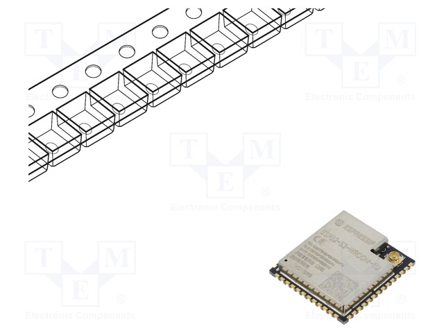IOT MODUULI - BLUETOOTH: BLE - WIFI - ULKOINEN - IEEE 802.11B/G/N - IoT (WiFi/Bluetooth) moduulit - ESP32S3-WRM1U-8R8 - 1