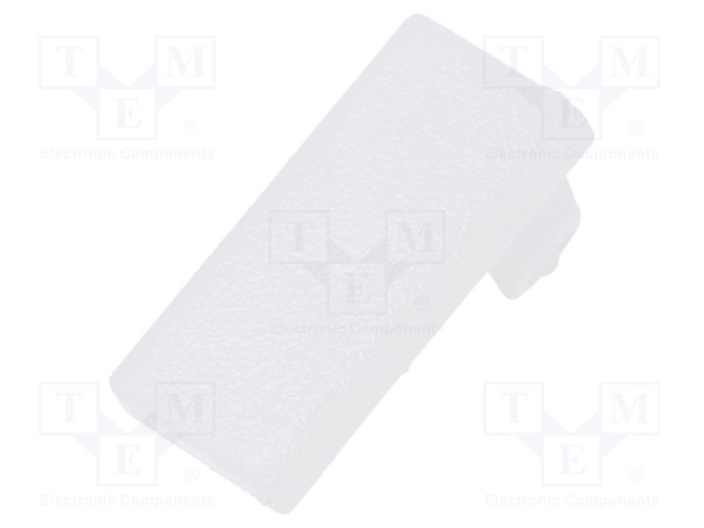 LED PROFIILIN PÄÄTYPALA - MAITOMAINEN - 2KPL - ABS - HI8 - Profiilit LED nauhoille - TOP-H8990038 - 1