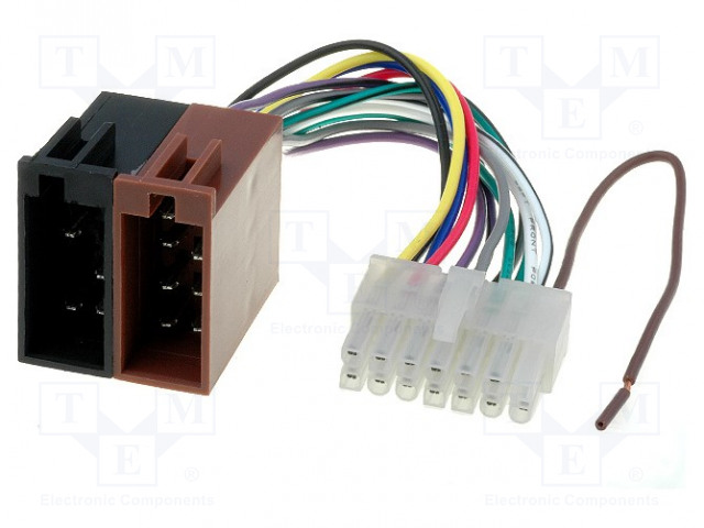 LIITIN - ISO - PHILIPS - PIN: 14 - Radiopaneelien liittimet - ZRS-78 - 1