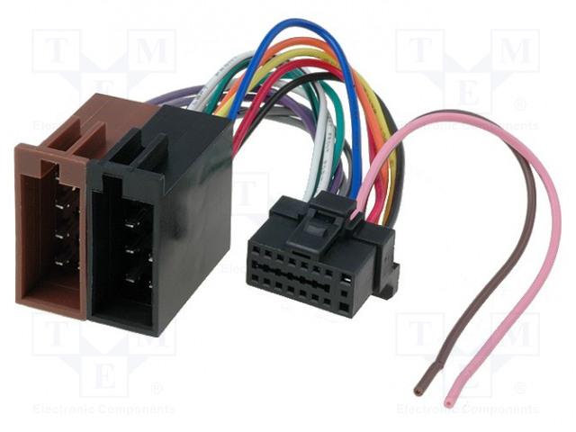 LIITIN - ISO - SONY - PIN: 16 - Radiopaneelien liittimet - ZRS-88 - 1