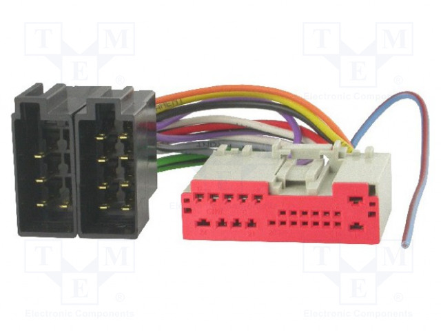 LIITIN - RADIO,ISO - FORD - PIN: 24 - Merkkikohtaiset autoradioliittimet - ZRS-118 - 1