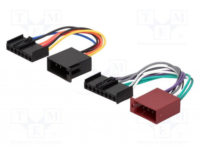 LIITIN - RADIO,ISO - FORD,JAGUAR,LINCOLN,MAZDA,MERCURY,NISSAN - Merkkikohtaiset autoradioliittimet - ZRS-48 - 1