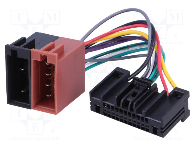 LIITIN - RADIO,ISO - FORD,OPEL - Merkkikohtaiset autoradioliittimet - ZRS-228 - 1