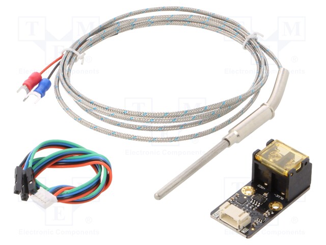 LÄMPÖTILA-ANTURI - I2C - 3,3÷5,5VDC - IC: PT100 - GRAVITY - 0°C÷800°C - Ympäristöanturit - DF-DFR0558 - 1