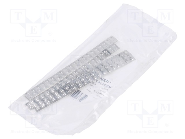 MERKIT - MERKINTÄ: S - RUOSTUMATON TERÄS - -80÷500°C - LIUKU-200KPL - Kaapeleiden merkintä - LP-83254168 - 1