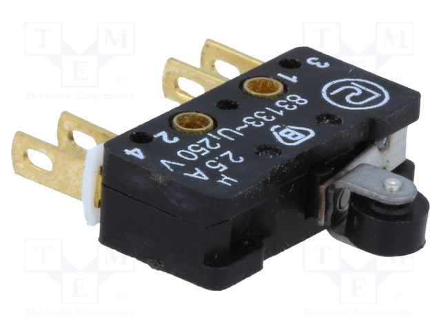 MIKROKYTKIN SNAP ACTION - 2,5A/250VAC - 0,3A/220VDC - ON-(ON) - AS: 2 - SANP ACTION mikrokytkimet - WLK-18 - 1
