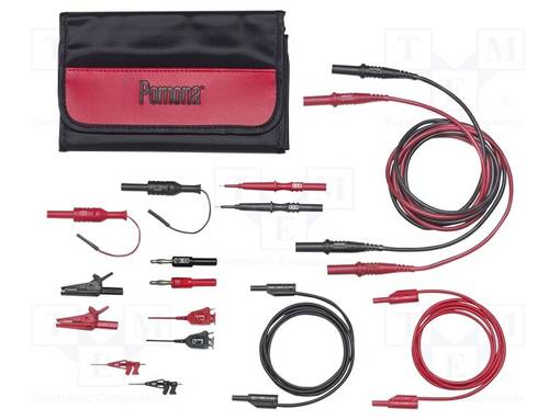 MITTAUSJOHDOT - MUSTA,PUNAINEN - Mittausjohdot - POM-72928 - 1
