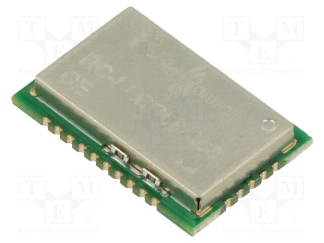 MODUULI: LORA - 868MHZ - SPI - -148DBM - 1,8÷3,7VDC - 20,5DBM - SMD - RF moduulit - RC-LLCC68-868 - 1