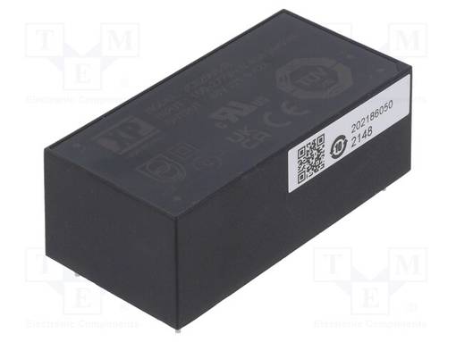 AC/DC MUUNNIN - 20W - TULOJÄNNITE 85÷264VAC - 48VDC - ILÄH: 420MA - OUT: 1 - 85% - AC/DC muuntimet - VCE20US48 - 1