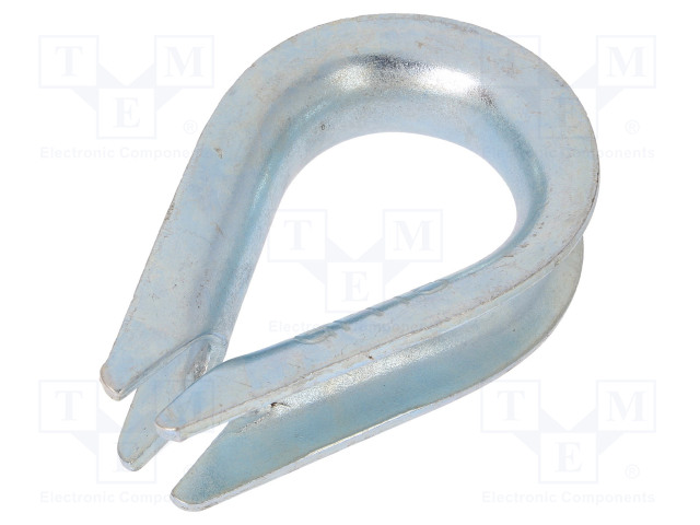 NARUN PÄÄTEKAPPALE - TERÄS - KÖYSILLE - ØKÖYDEN: 18MM - SINKKI - Köysitarvikkeet ja vaijeritarvikkeet - D-KU18 - 1