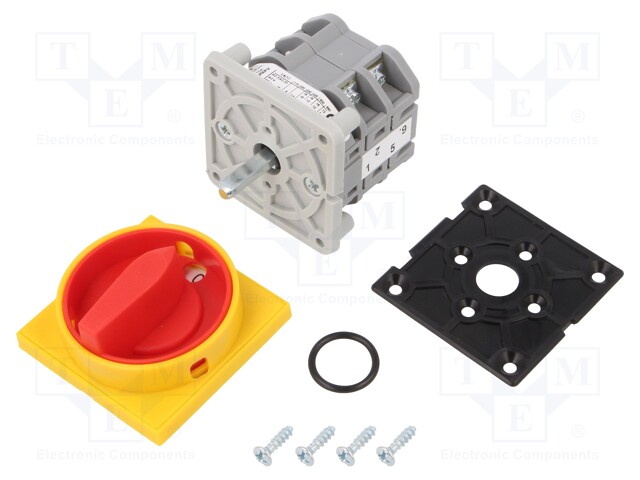 NOKKAKYTKIN-ASENNOT: 2 - 16A - 0-1 - SISÄÄNRAKENTAMISEEN - Nokkakytkimet - LK16R-2-8211-P08 - 1