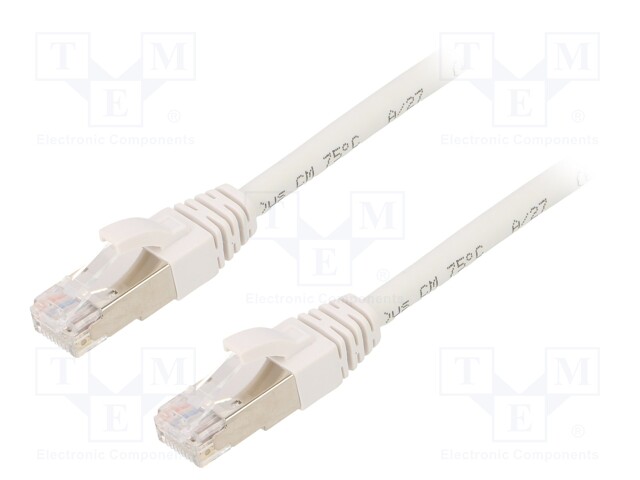 PATCH KAAPELI - ETHERLINE® CAT.6A,S/FTP - CAT: 6A - CU - 1M - LSZH - RJ45 Ethernet kaapelit - ETH-24441408 - 1
