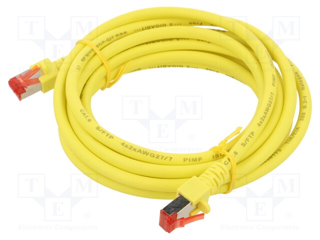 PATCH KAAPELI - S/FTP - CAT: 6 - RJ45-PISTOKE,MOLEMMIN PUOLIN - LANKA - CU - RJ45 Ethernet kaapelit - HELUKAT-803018 - 1