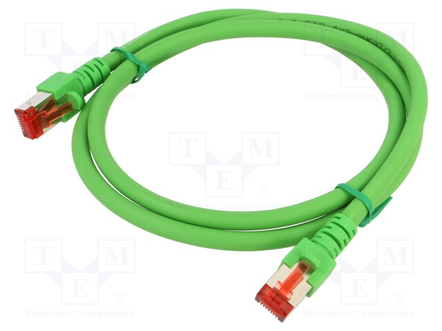 PATCH KAAPELI - S/FTP - CAT: 6 - RJ45-PISTOKE,MOLEMMIN PUOLIN - LANKA - CU - RJ45 Ethernet kaapelit - HELUKAT-803008 - 1