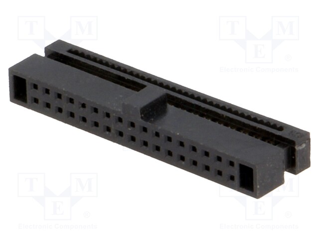 LIITIN: IDC - PISTOKE - NAARAS - PIN: 34 - IDC - - 1,27MM - 2X17 - IDC liittimet - DS1017-01-34NA8 - 1