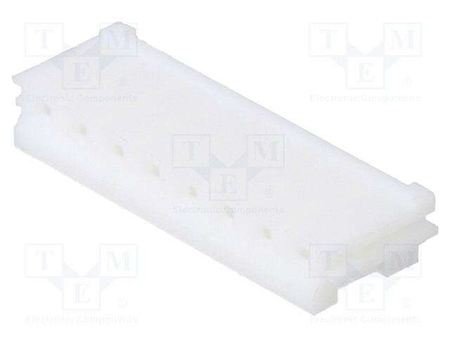 LIITIN: JOHTO-LEVY - PISTOKE - NAARAS - PIN: 8 - EH - 3A - 250V - JOHTOON - Signaaliliittimet rasteri 2,50mm - EHR-8 - 1