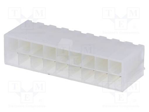 LIITIN: JOHTO-LEVY - PISTORASIA - UROS - PIN: 18 - N42G - 600V - SUORA - 9A - Signaaliliittimet rasteri 4,20mm - N42GP-18 - 1