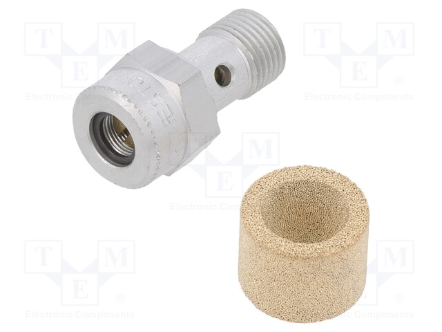 POISTOKURISTIN - 520L/MIN - 0÷10BAR - ALUMIINI - RUUVIKIERRE: G 1/8" - Ilman tuotto - GRE-18 - 1