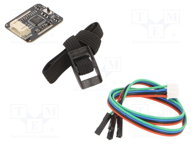 PULSSIANTURI - I2C,UART - 3,3÷5VDC - IC: MAX30102 - GRAVITY - -40÷85°C - Ympäristöanturit - DF-SEN0518 - 1