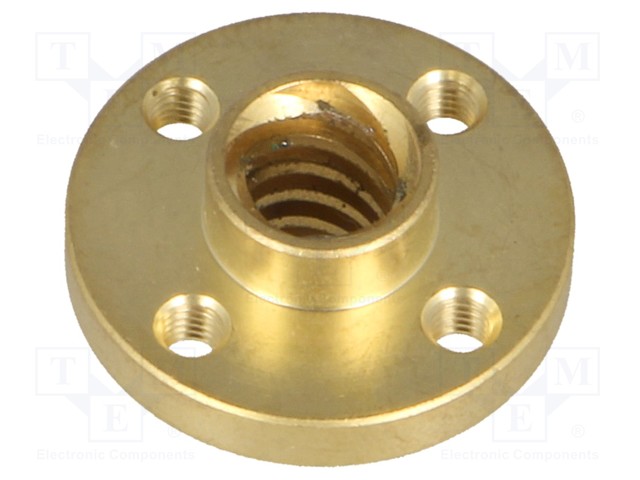 PUOLISUUNNIKAS MUTTERI - KIERRE: M3 - 8MM - NOUSU: 8 - Anturisetit ja lisätarvikkeet - POLOLU-2688 - 1