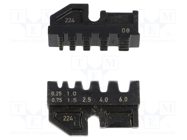 PURISTUSLEUAT - HOLKKIPÄÄT - 0,5÷6MM2 - Krimppauspihdit - muut - KNP.974908 - 1