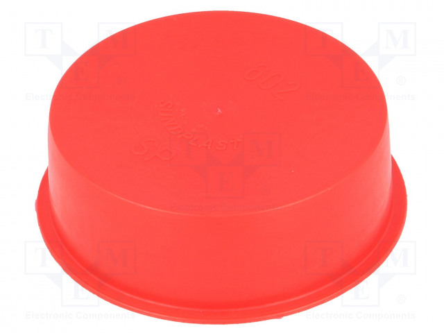 KANNE - RUNKO: PUNAINEN - ULKOHALK: 68,2MM - H: 21MM - LDPE - PAINETTAVA - Tapit ja hylsyt - SP668 - 1
