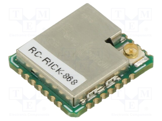 RADIOMODEEMI MODUULI- 868MHZ - UART - -140DBM - 2,5÷3,7VDC - 18,5DBM - RF moduulit - RC-RICK-868 - 1