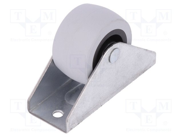 RULLA - Ø: 38MM - H: 46MM - 40KG - KUMI - LAAKERI: LIUKU - -20÷80°C - Kuljetuspyörät - FPG-038 - 1