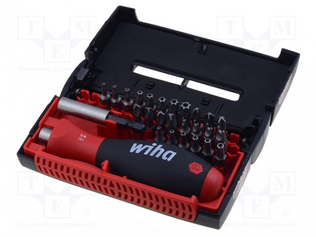 SCREWDRIVER: UNIVERSAL-SET - SOFTFINISH® - BAG - 27PCS. - Ruuvimeisselit ja sarjat - WIHA.7928-928 - 1